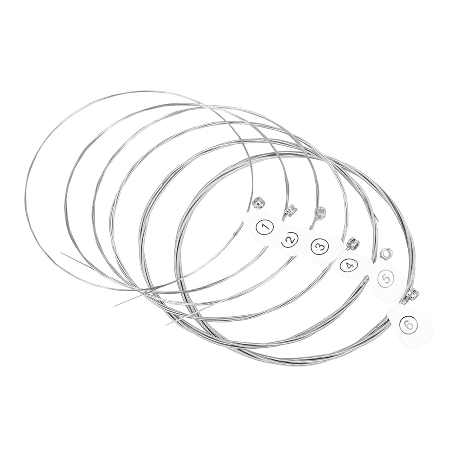 Corde per chitarra elettrica, 6 pezzi, 10-46 corde in acciaio ad alto tenore di carbonio, corde per chitarra a 6 corde