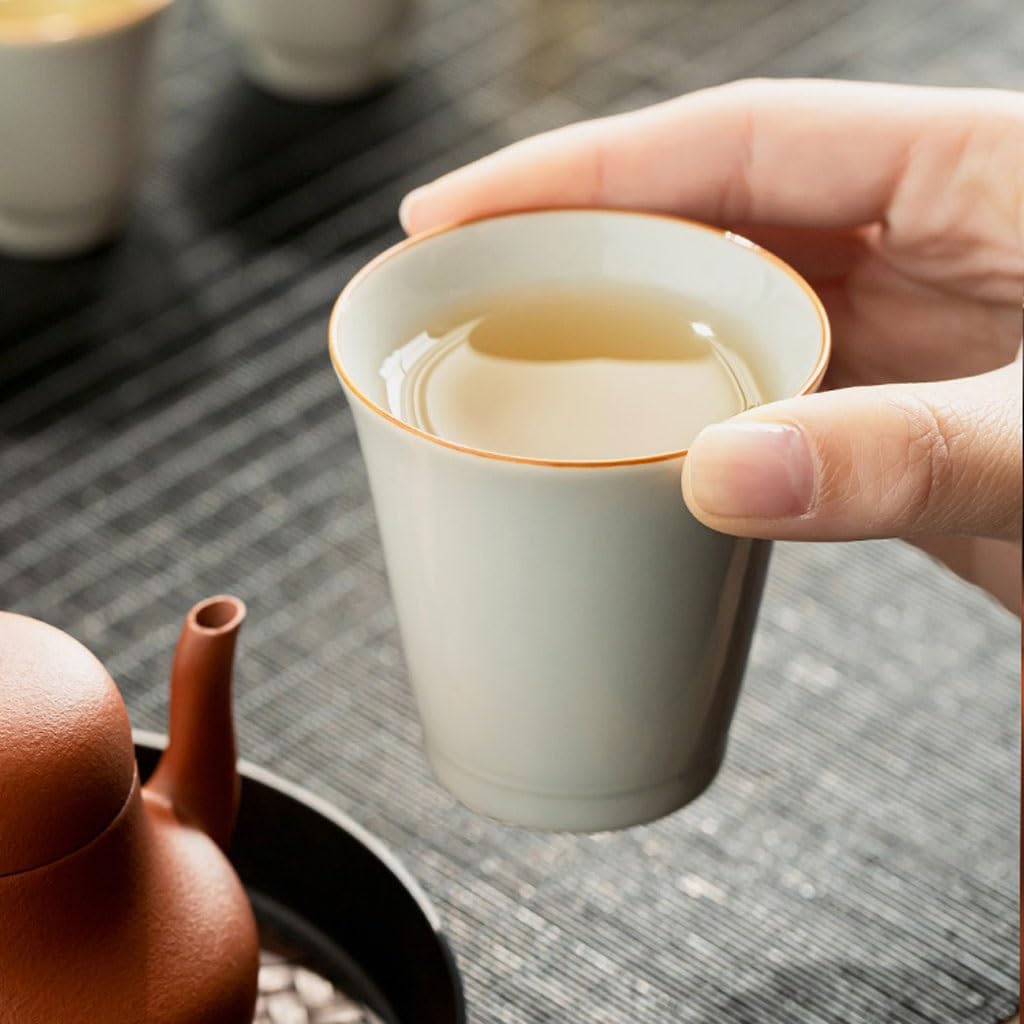 Filiżanki Matcha Osobisty wykwintny kubek do herbaty Ceramiczny kubek do herbaty Kubek hosta Filiżanka do herbaty Chiński zestaw do herbaty Zestaw do herbaty Kubek do zaparzania herbaty