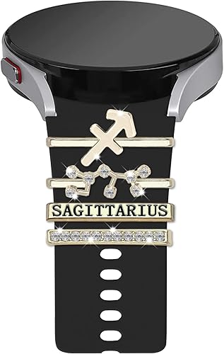 Correa para Samsung Galaxy Watch Ultra y 7, 6, 5 y 4 con dijes de constelaciones, correa de silicona con dijes, accesorios para reloj 765 ProWatch 4