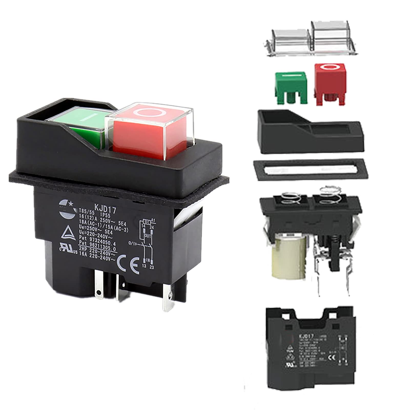 Snapklik.com : 5 Pin Waterproof Magnetic On-Off Switch Slicer Magnetic ...