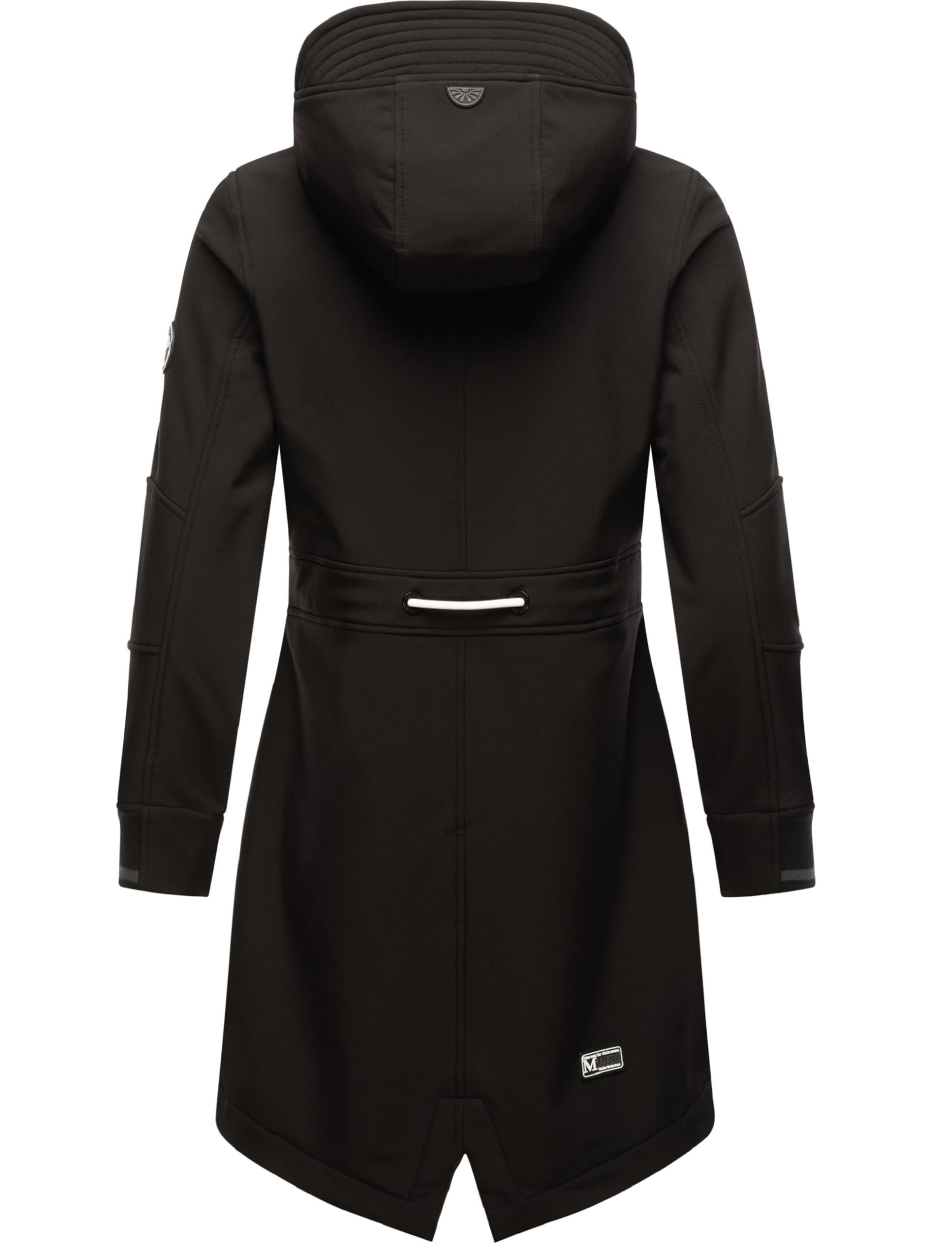 MARIKOO Damen Übergangsjacke Softshellmantel mit Kapuze Mount Furnica XS-3XL