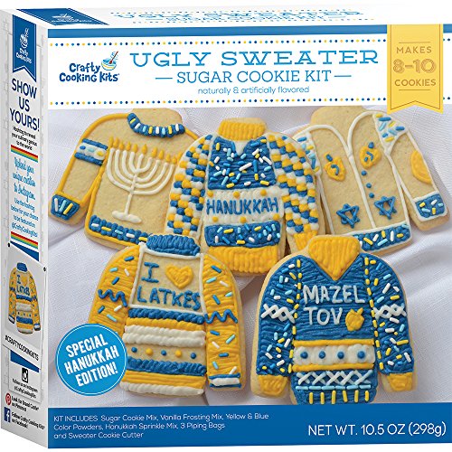 Hanukkah Edition Ugly Sweater Sugar Cookie Kit
