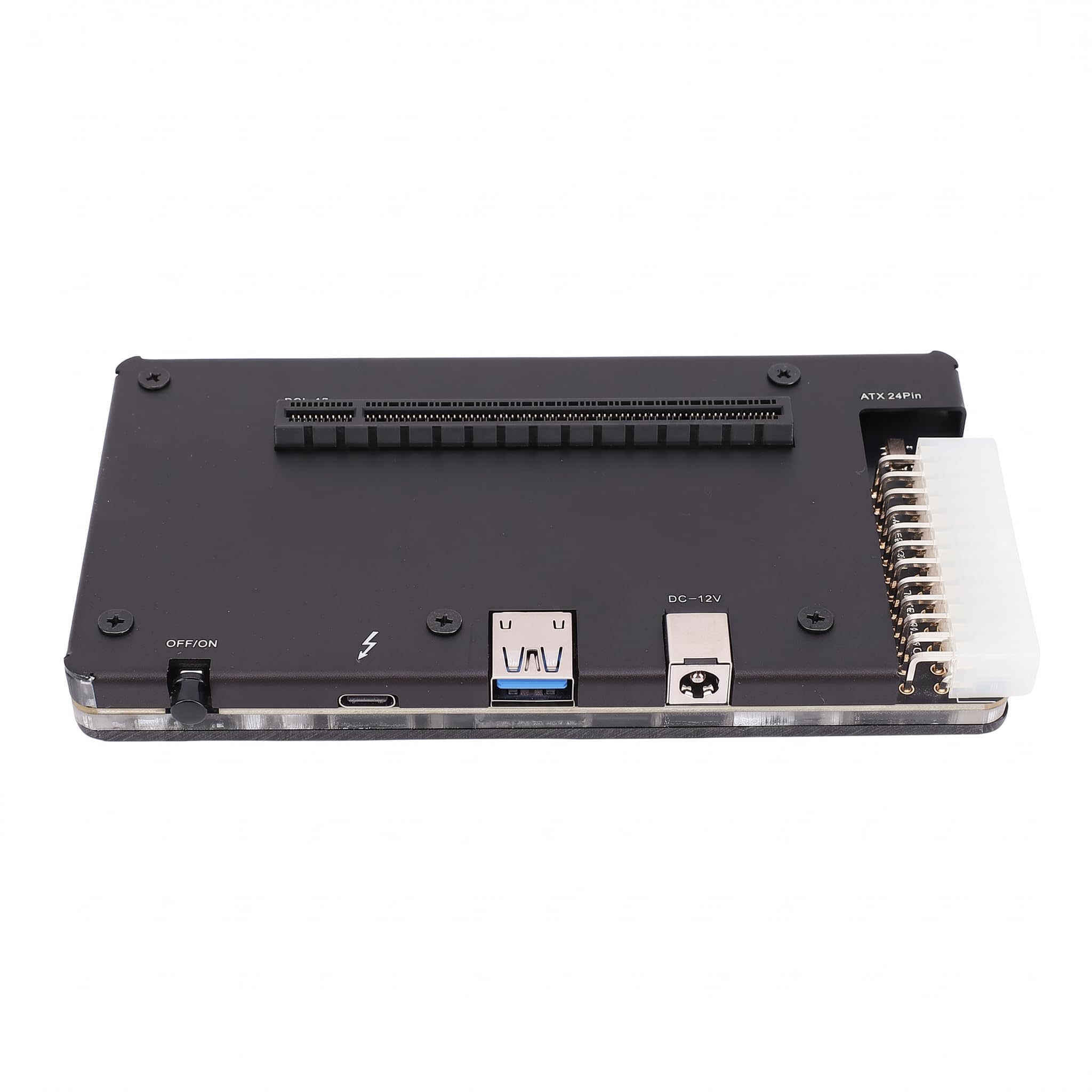 Boîtier externe GPU, station d'accueil EGPU pour 4 cartes graphiques USB 4.0 compatible avec fente PCIe 16X, pour cartes graphiques, ordinateurs portables, consoles de poche