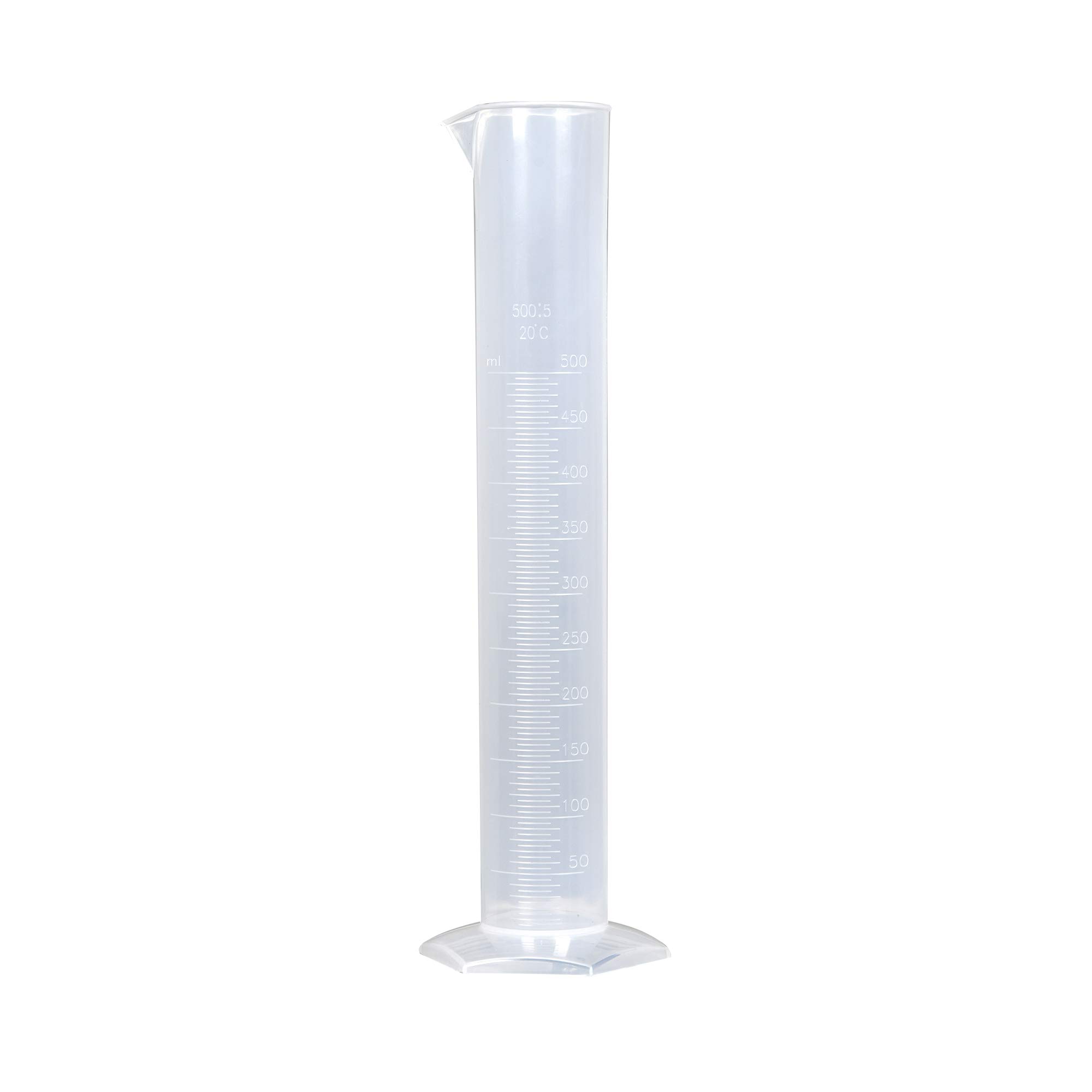 White 500ml Test Jar - Perfect for Labs & Kitchen -1