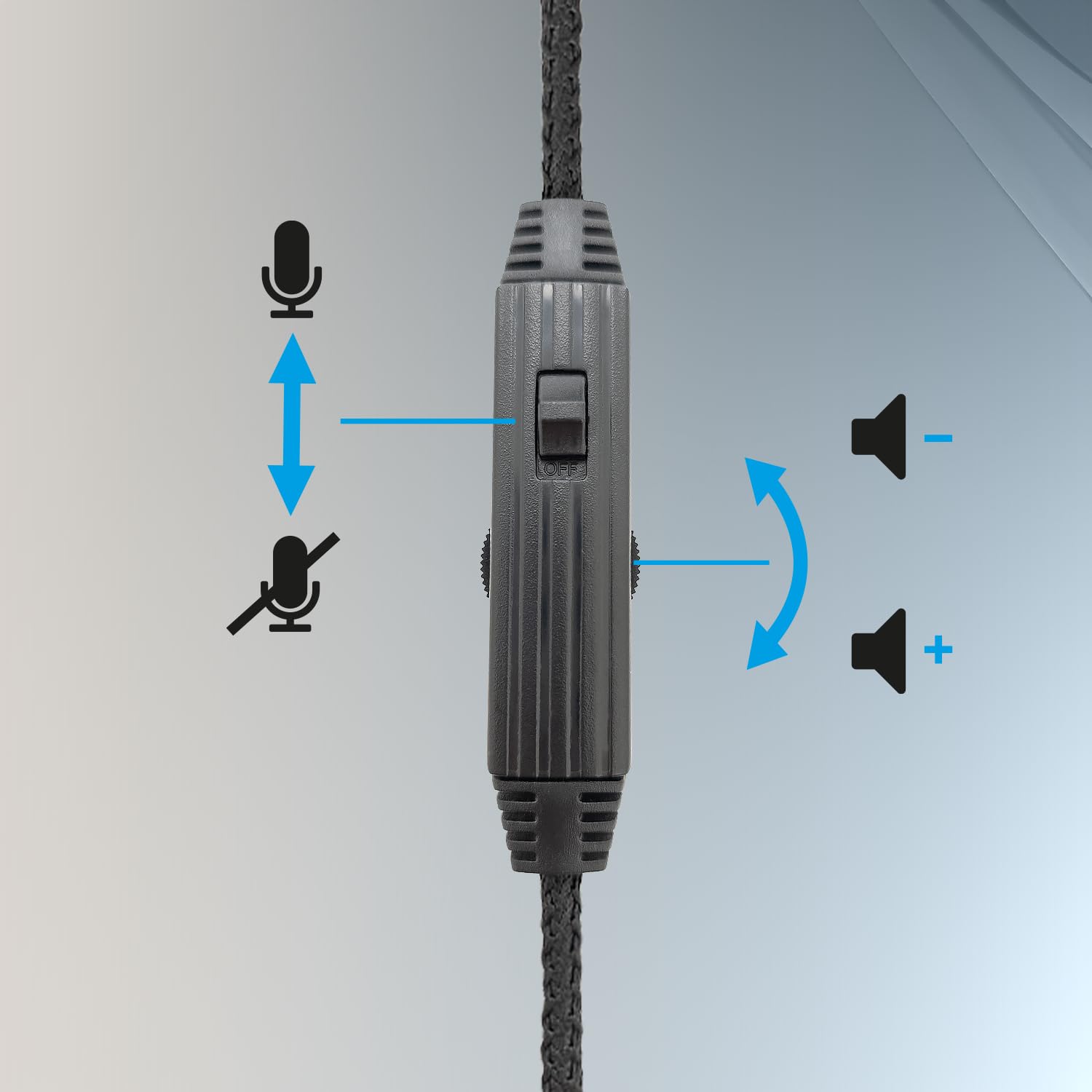EMPIRE GAMING - 2024 Nowość- Icarus S17 Gaming Headset RGB - dla PS5, PS4, Xbox One/Series, PC, Mac, smartfony, tablety - Pilot - Dźwięk stereo High Definition - Elastyczny mikrofon - Czarny