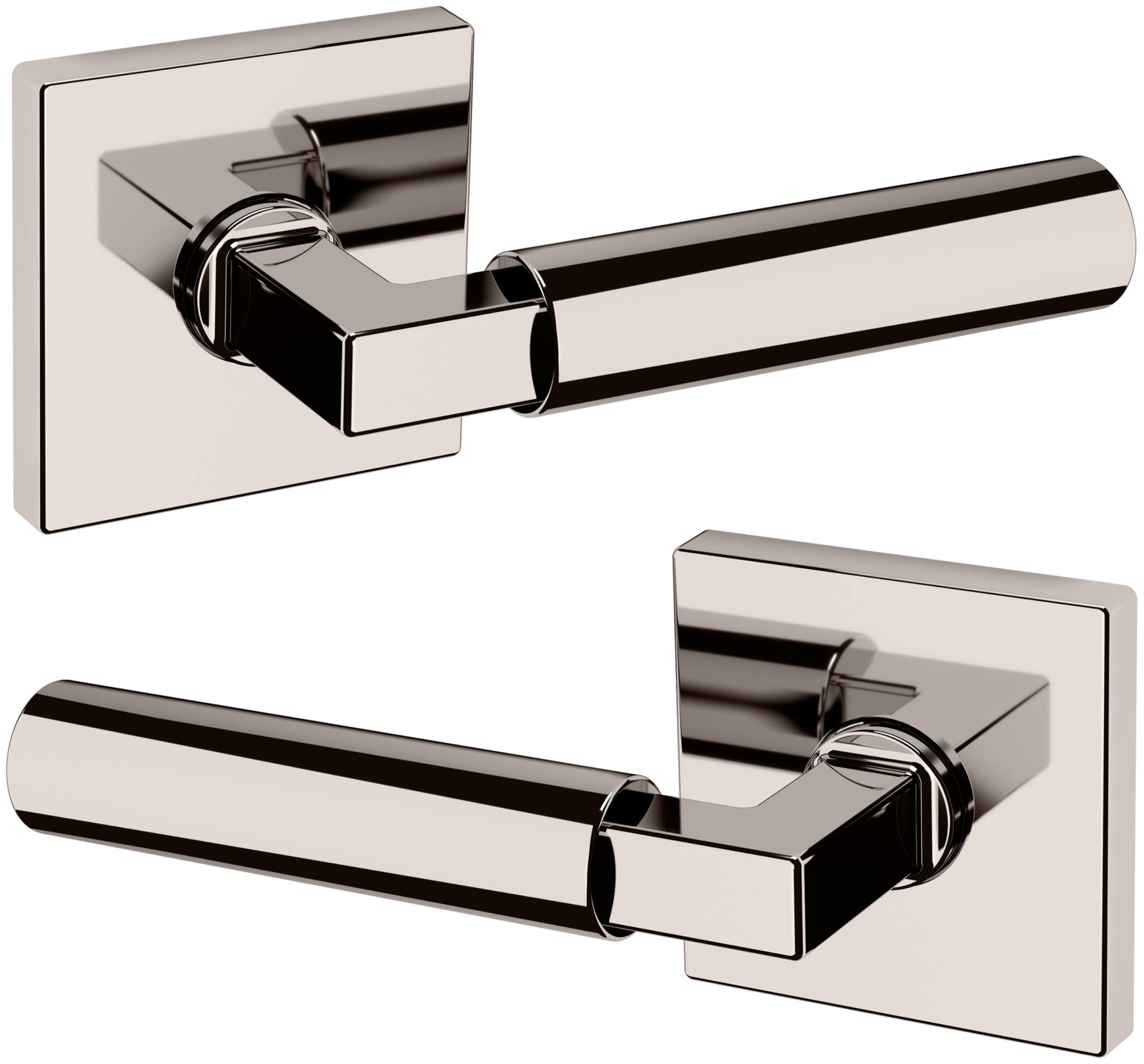 Baldwin L029.Pass L029 Gramercy Passage Door Lever Set with R017
