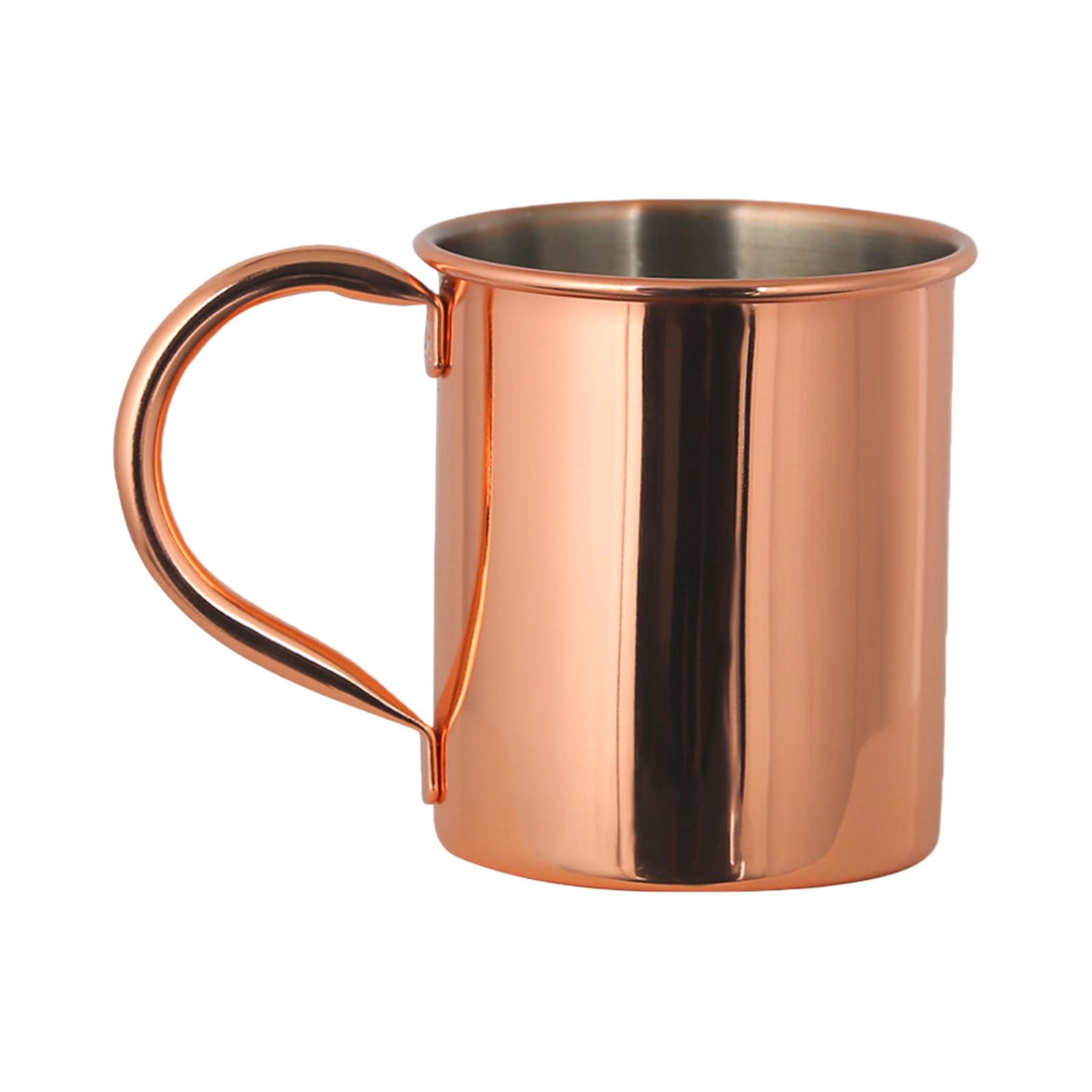 LUCKGONI Copper Plated Drinking Cup Stainless Steel Mug Cocktails Drinkware For Cold Hot Beverages Home Themed Gatherings