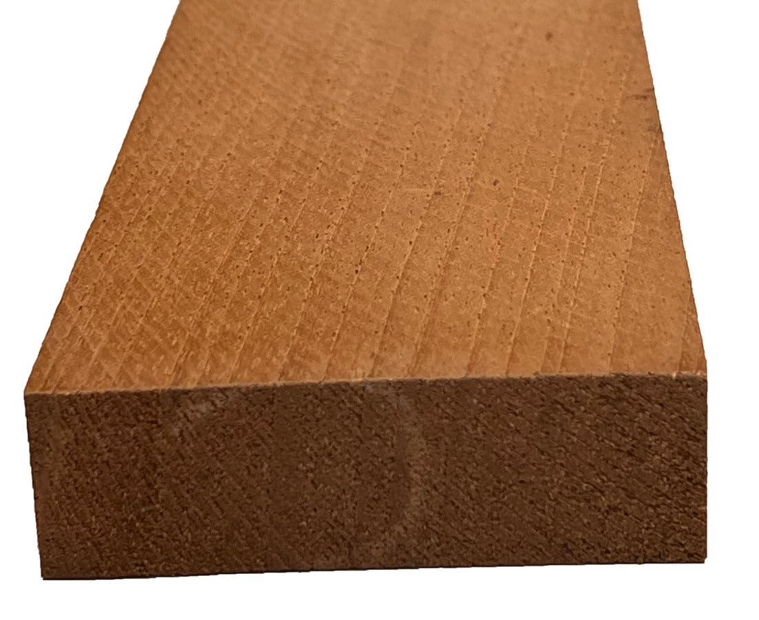 Spanish Cedar 36" x 4-1/2" x 1" Guitar Neck Blank by Exotic Wood Zone