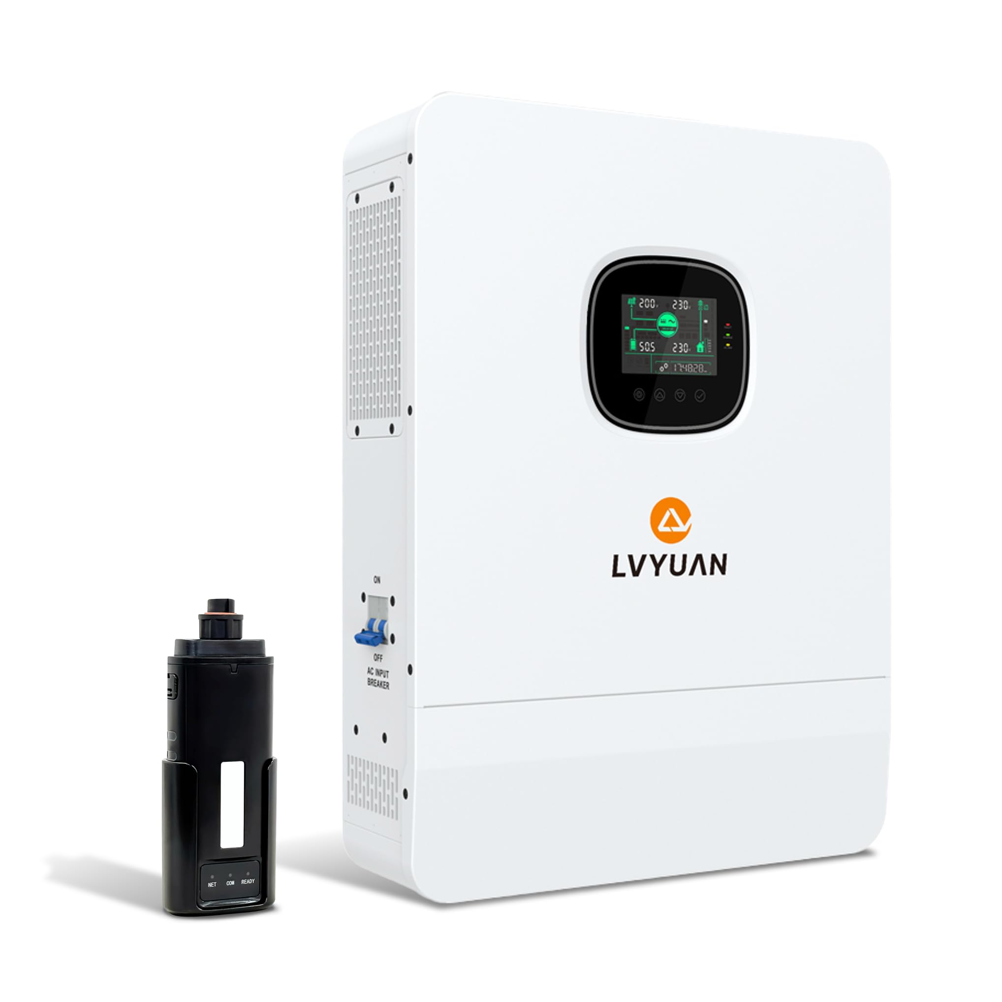 Amazon.co.jp: LVYUAN 6.5kW ハイブリッドインバーター 6500W 正弦波