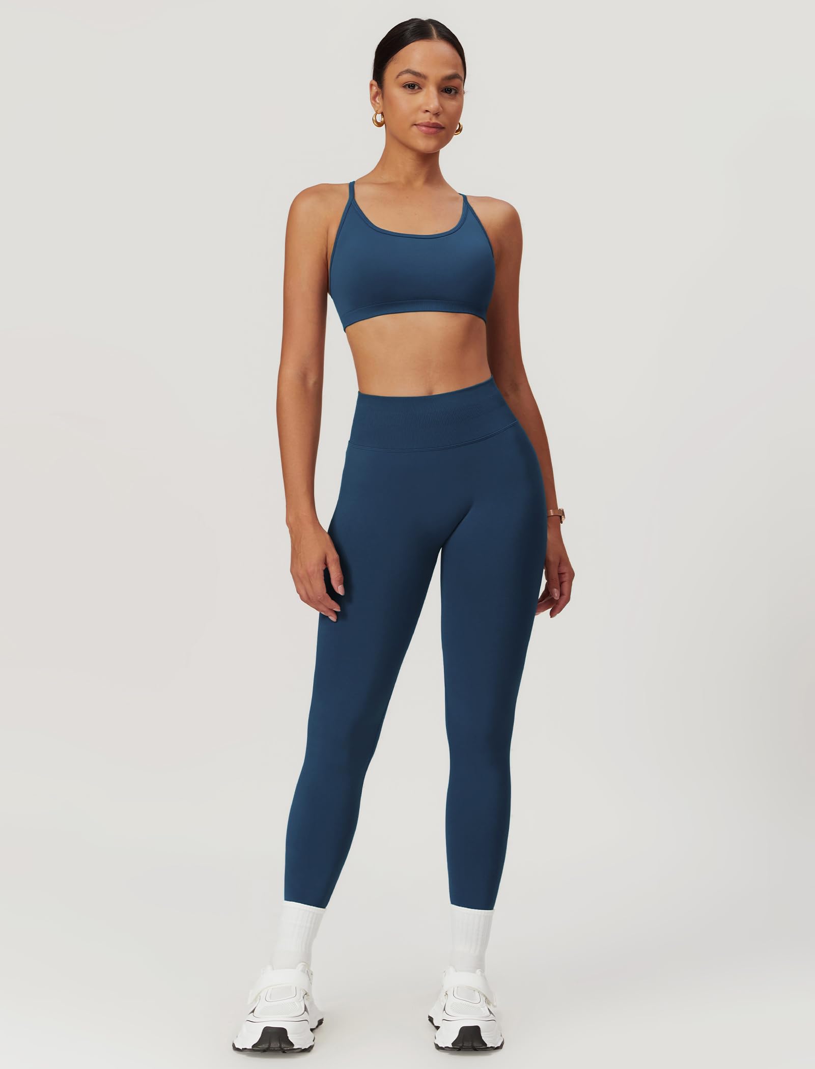 ABOCIW Mujer 68715amazon_xiyaus sin costuras (paquete de 2)