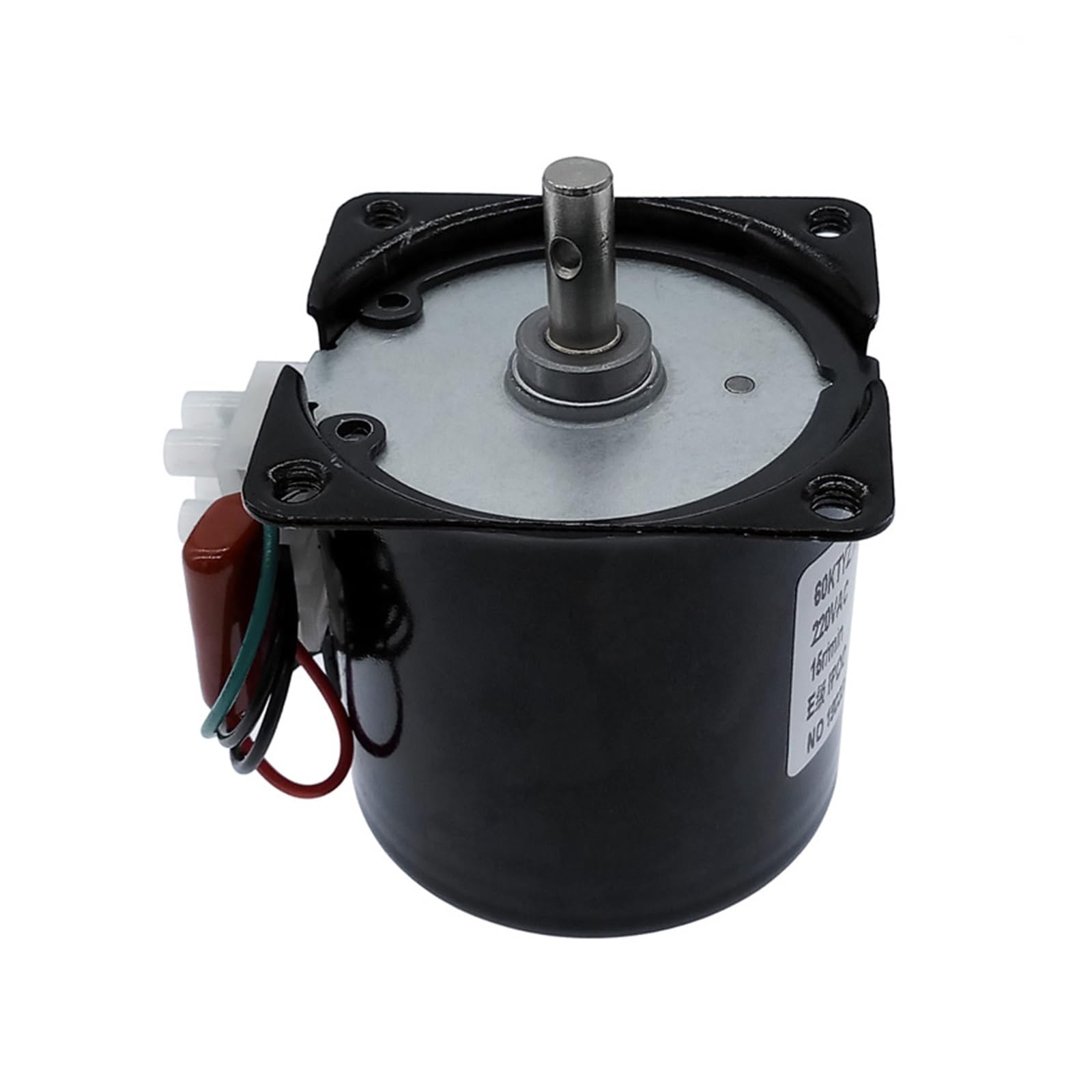 220V AC 14W Micro Gear Motor 60KTYZ 50Hz Motor de Engranaje síncrono de imán Permanente Baja Velocidad 2.5 5 10 15 20 30 50 60 80 110 RPM (Size : 10rpm)