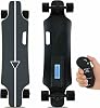 All Terrain Electric Longboard 4 Speed Smooth Brake Upgrade LCD Screen Remote for Adults Teens