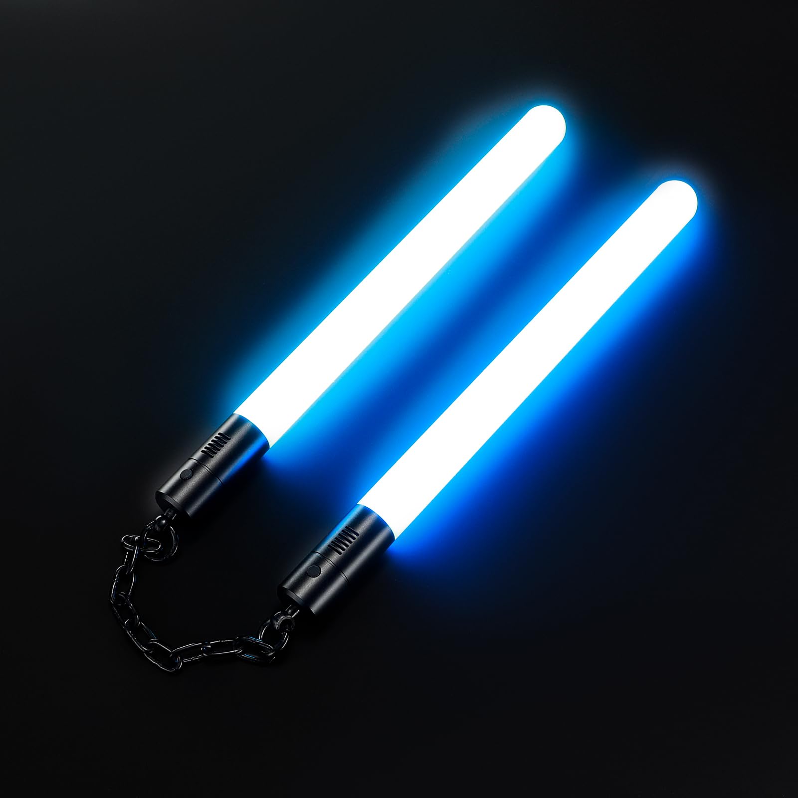 AMAZEABLES LED Poi Light Stick for Flow Arts – Glow Poi Stick for Beginners and Pros – Contact LED Poi for Spinning, Dance Shows, Viral Content Creation – Multicolor Light, Durable and Rechargeable