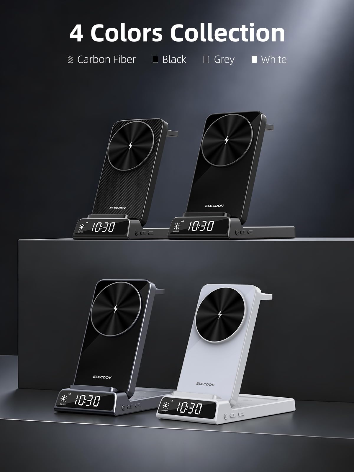 Magnetisches Kabelloses Ladegerät für Samsung, 3 in 1 Mag Safe Ladestation für Samsung Galaxy Z Fold/Flip 7/S26 Ultra/S25 Ultra, Faltbares Ladegerät für Galaxy Watch Ultra/8/7/6, Galaxy Buds 4/3 Pro