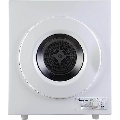 3.5 cu. ft. White Compact Electric Dryer
