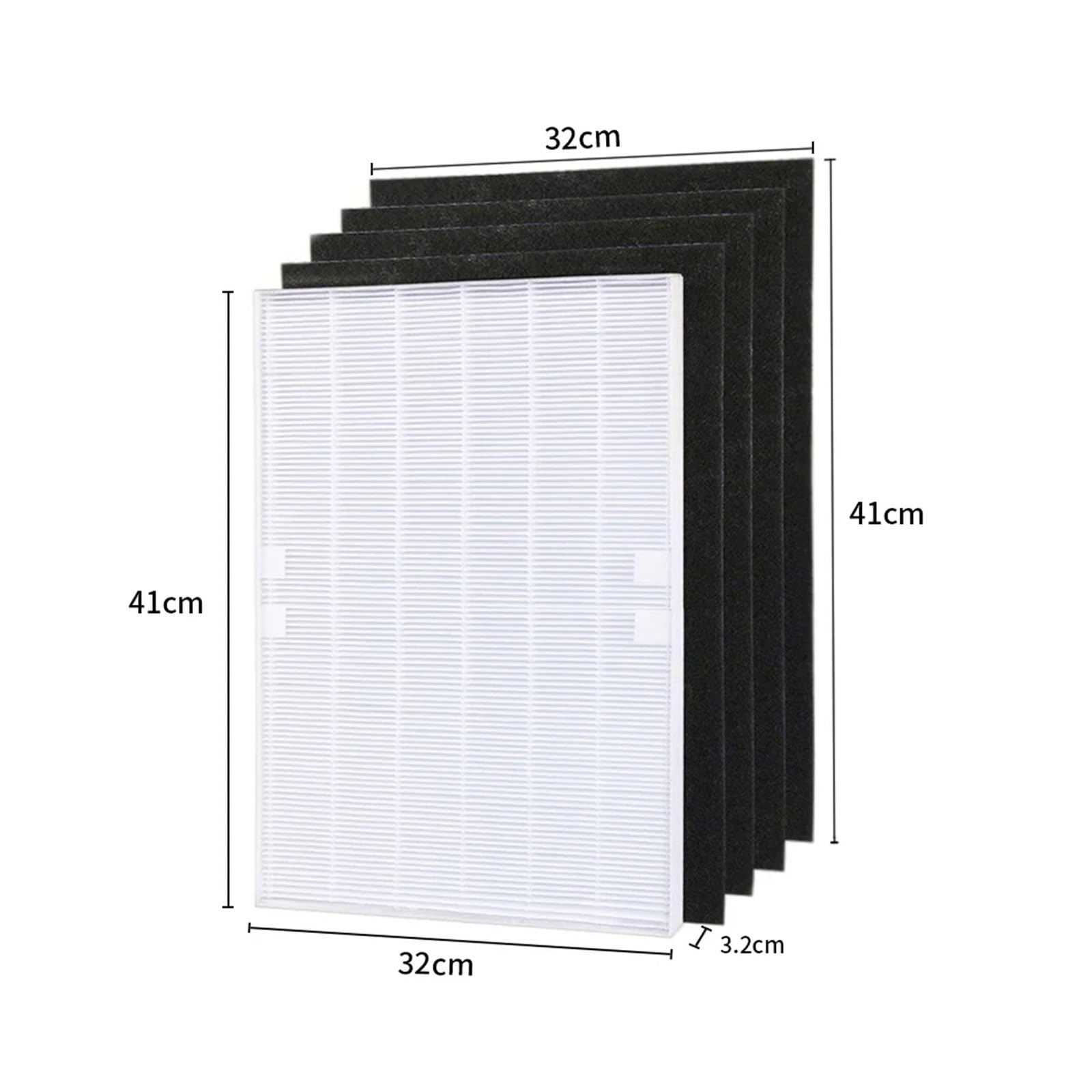 Pezzi Di Ricambio for Purificatore D'aria E Filtro Principale Da 1 Pezzo, | Compatibile con Winix, 115115 5300 5500 6300(2pcs)