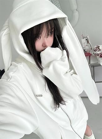 Amazon.co.jp: [KTNCFD] 地雷系 量産型 パーカー レディース ゆったり