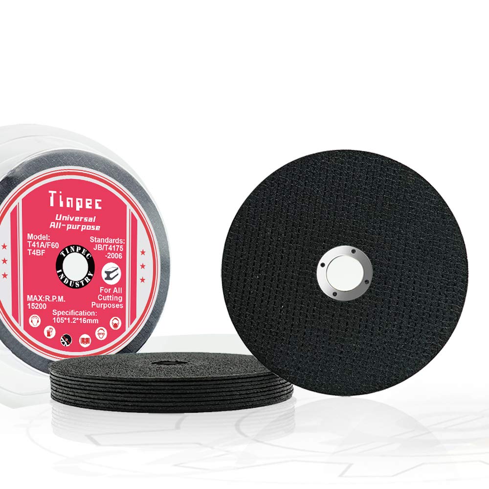 Buy Cutting Wheels 10/25/50/100, Tinpec 4’Cutoff Discs Universal Type