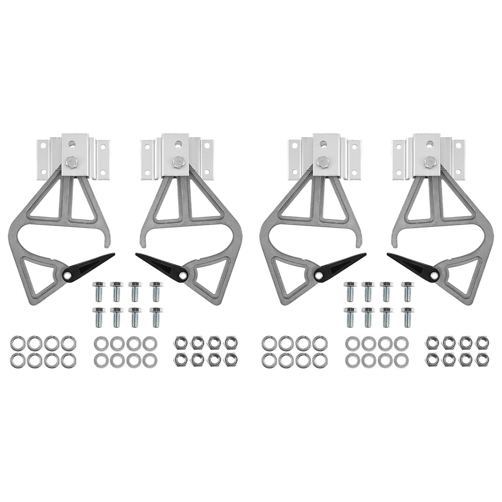 Jnchdghwa 2X Aluminum Extension Ladder Locks Compatible with for,Suitable for 28-11 Rung Lock Kit