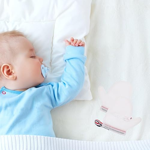 Miniatura 8 de ULTNICE Baby Stop Thumb Chupando Finger Guard Transpirable Malla Bebé Anti-Succión Guantes Anti-rasguños Guantes de Chupar Dedo Guante