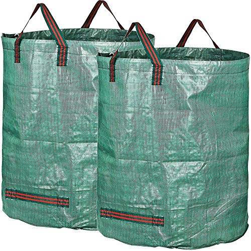 ZSLLO Pack Of 2 Extra Large 72 Gallons PROFESSIONAL Garden Waste Bags (H76 Cm, D67 Cm) 6packs，12packs (Size : 12packs)