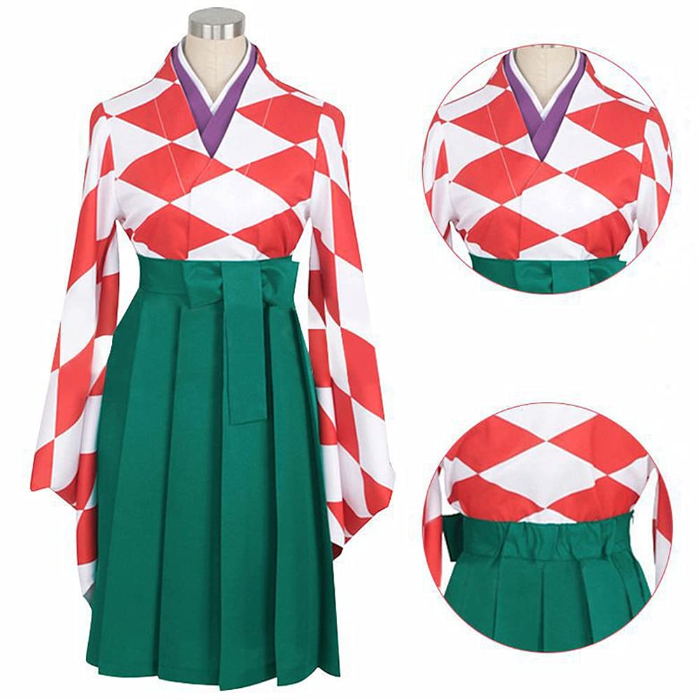 Charous Anime Zombie Land Saga, Cosplay-Yugiri-Kostüm, Kimono-Uniform, Anzug für Mottoparty, Cosplay, Yugiri