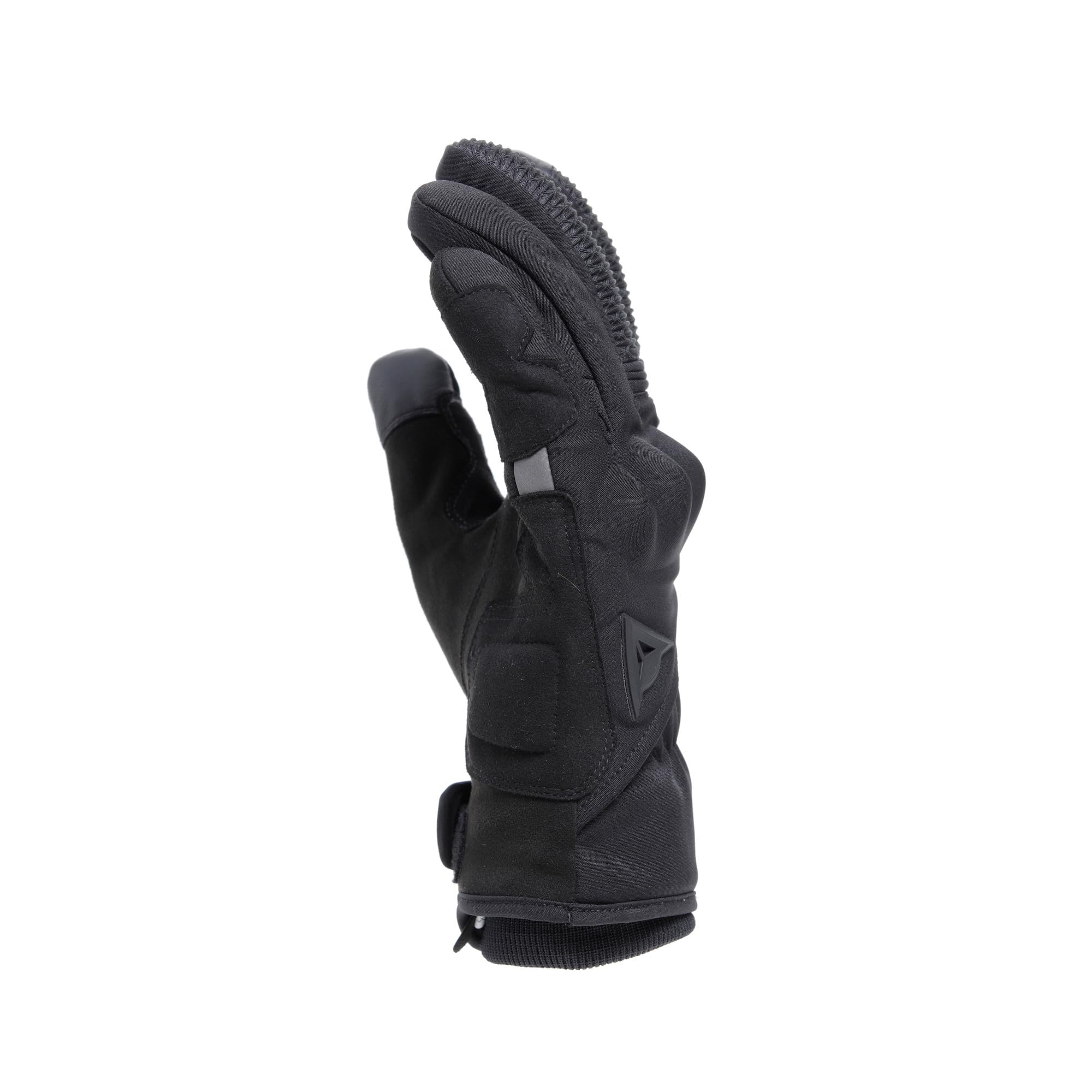 Dainese - Trento D-Dry® Gloves, Guantes de Invierno para Moto, Impermeables, con Protectores de Nudillos, Hombre, Negro/Negro, XS
