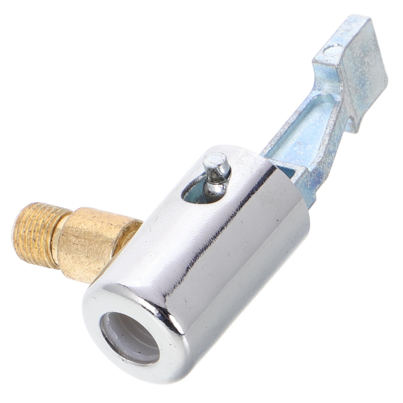 COSMEVIVI Air Nozzle Tire Inflator Air Pump Connector with Brass Tire Chuck for Car Bike