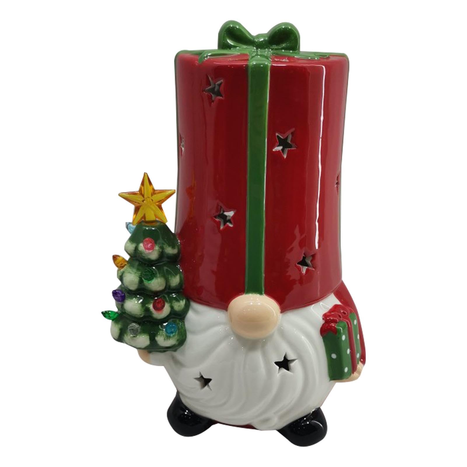 Weihnachtswichtel, Keramik, Weihnachtsdekoration, Zwergdekoration