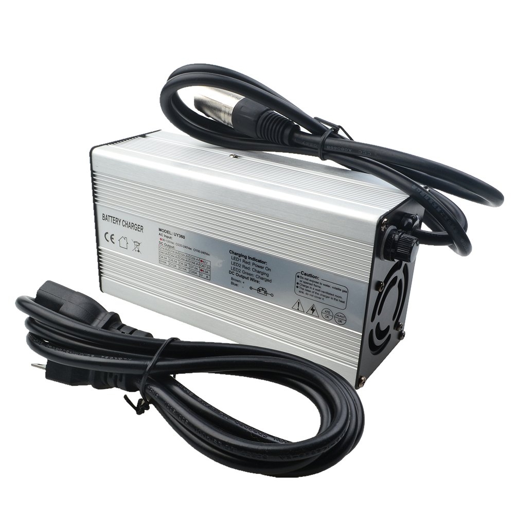 42V 8A Charger 36V Li-ion Battery Charger 36V XLR Charger Mobility Scooter Charger(42V 8A XLR)