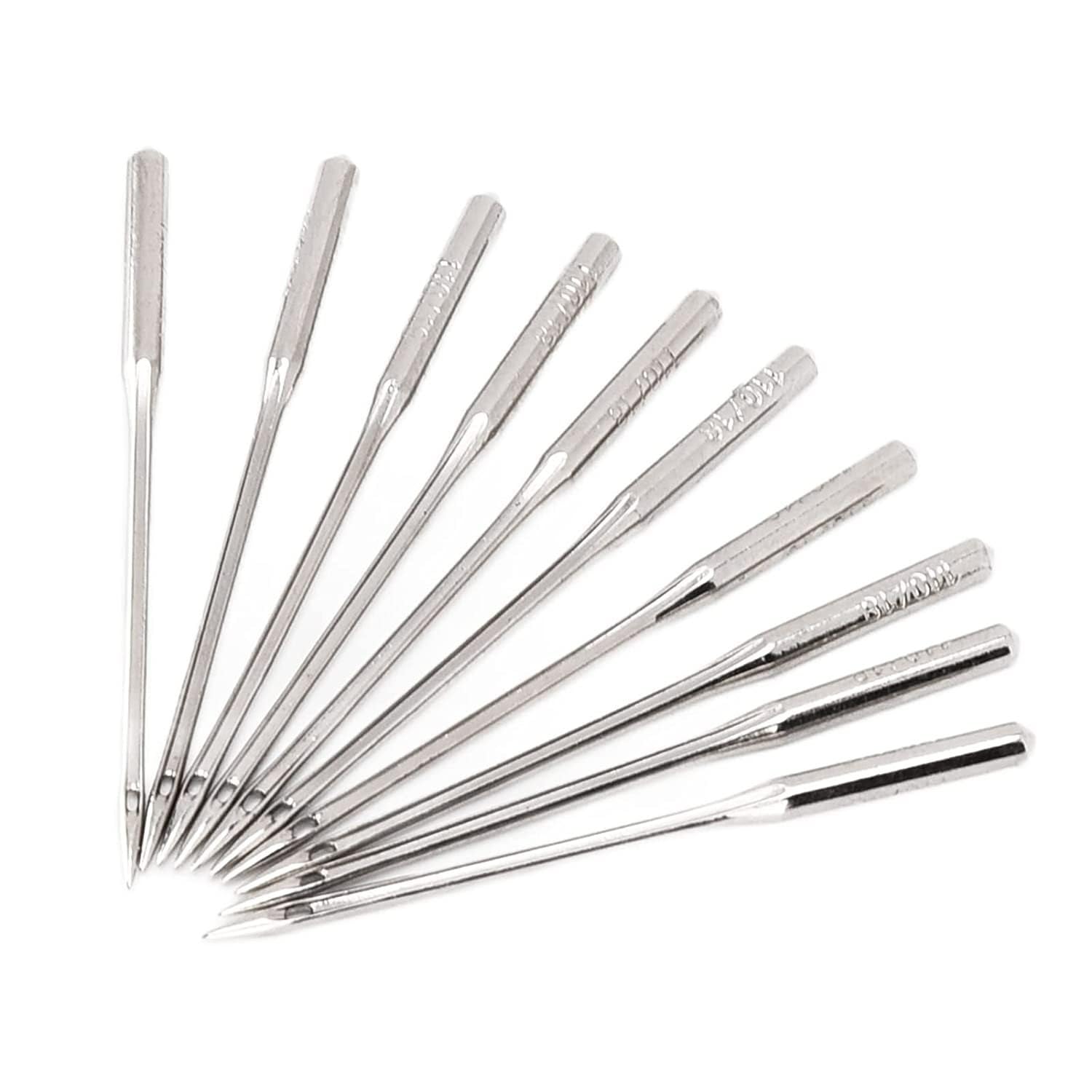 Zenith Needles for Domestic Sewing Machines Automatic Front Loading and Traditional Hand Operated Black Machines (20, HA 16) 4