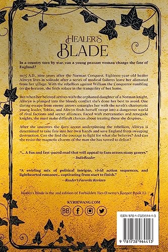 Healer's Blade: A Fast-Paced Enemies-to-Lovers Alternative History Romance and Adventure (Enemy's Keeper) - Image 2