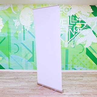 ロールアップバナーW850本体 (白い盤面は付属しません) W850×H2000mm用 足2本 ロールアップスクリーン バナー 自立バナー 業務用 本体のみ 簡単組立