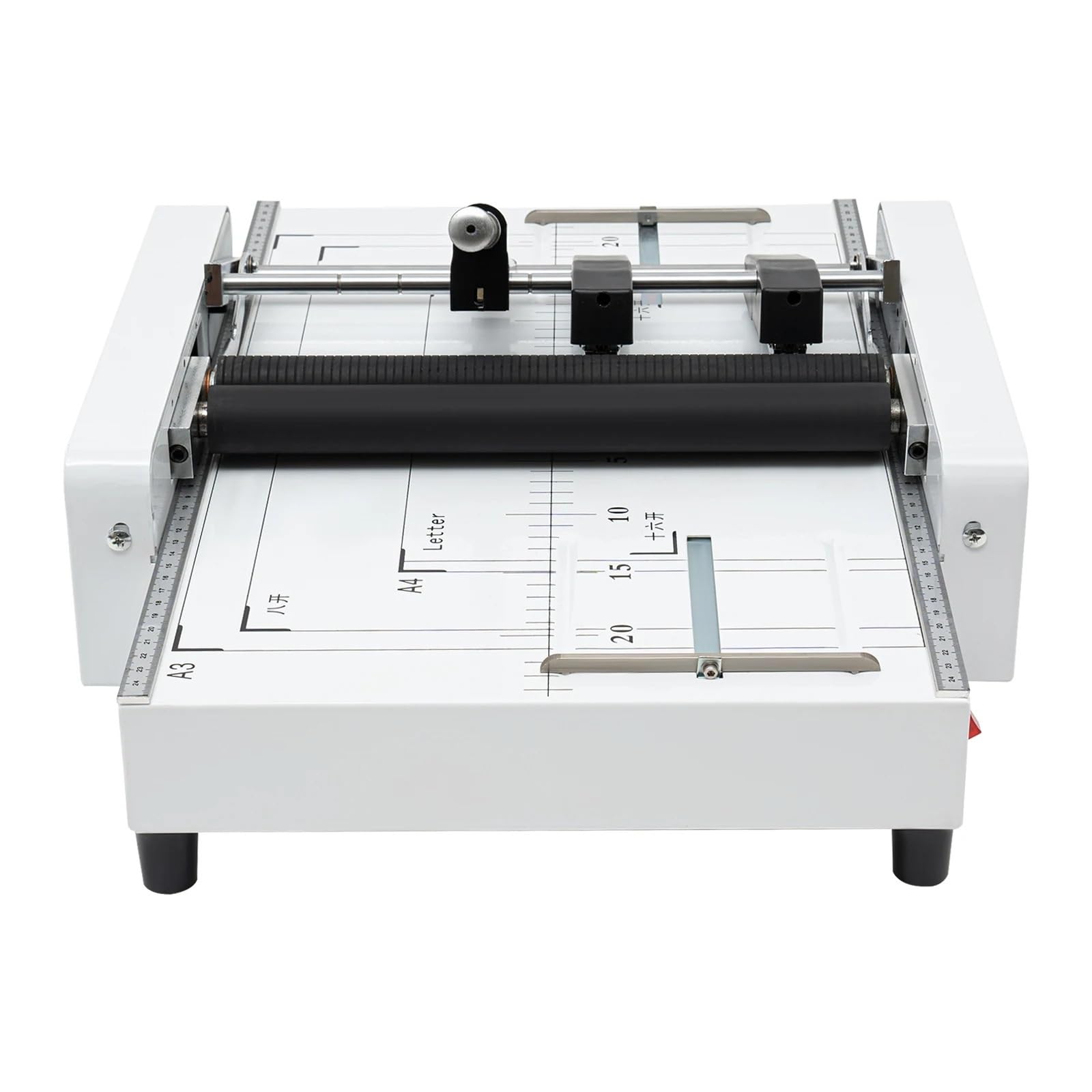 Piegatrice for carta da 60 W, macchina for opuscoli A3, rilegatrice e piegatrice con pannello visibile 5,83 * 8,27 pollici-11,69 * 16,54 pollici Compatto ed efficiente