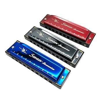 レトロ　ハーモニカ　swan 10ホール　ブルースハープ レトロ ハーモニカ swan 10ホール ブルースハープ