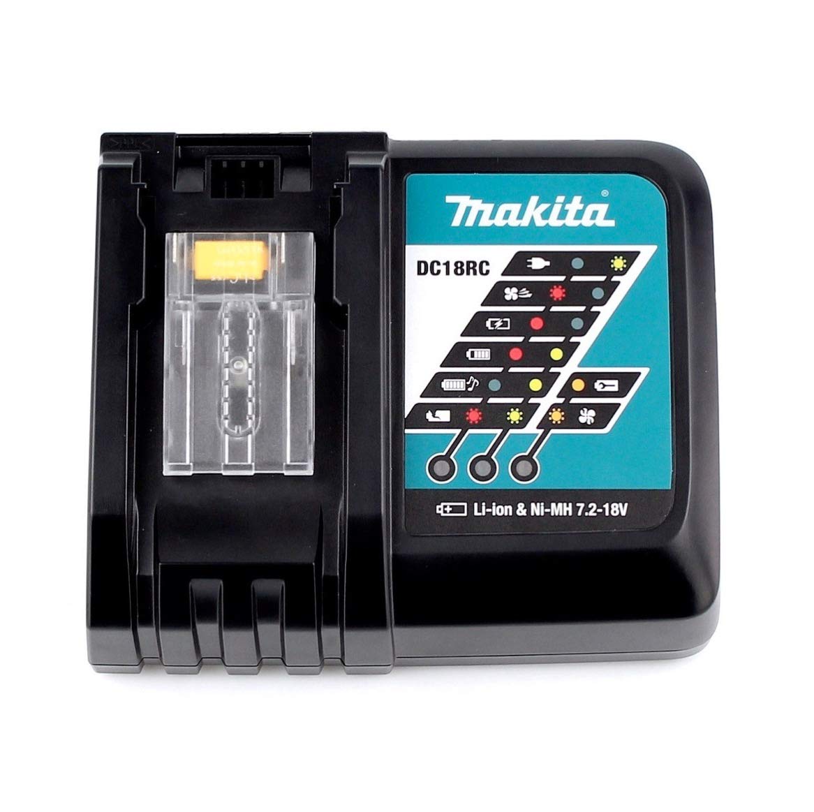 Makita Power Source Kit Li 18V mit 2x BL1860B Akku 6,0Ah + DC18RC Ladegerät (199480-6) + Makpac