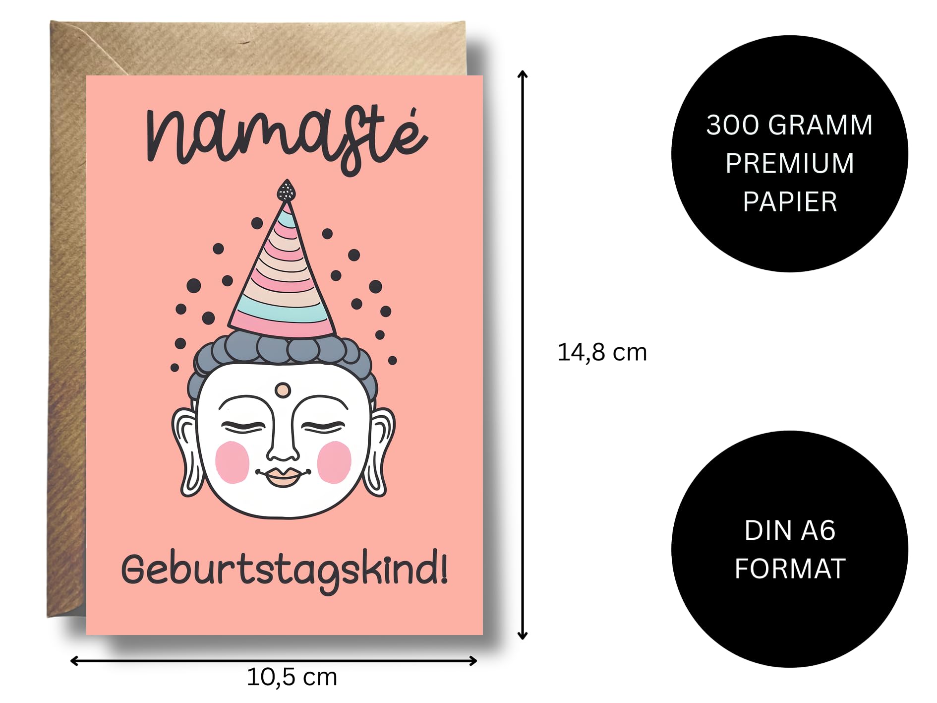 WBdesignz Biglietto di compleanno con busta - insegnante