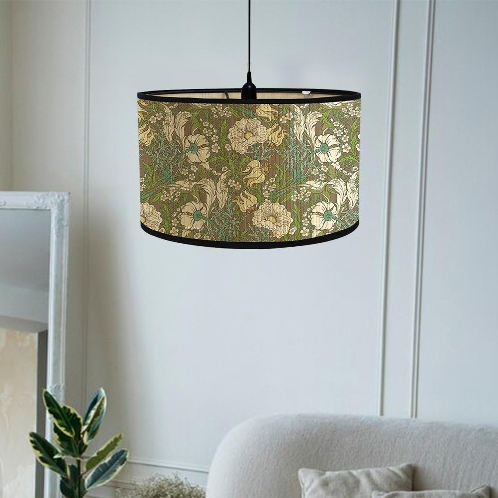 Paralume a pieghe in stile giapponese in stile paralume in