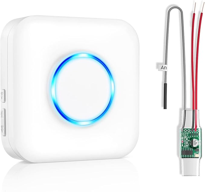 Wireless Doorbell Extender Converts Your Existing Wired Doorbell into