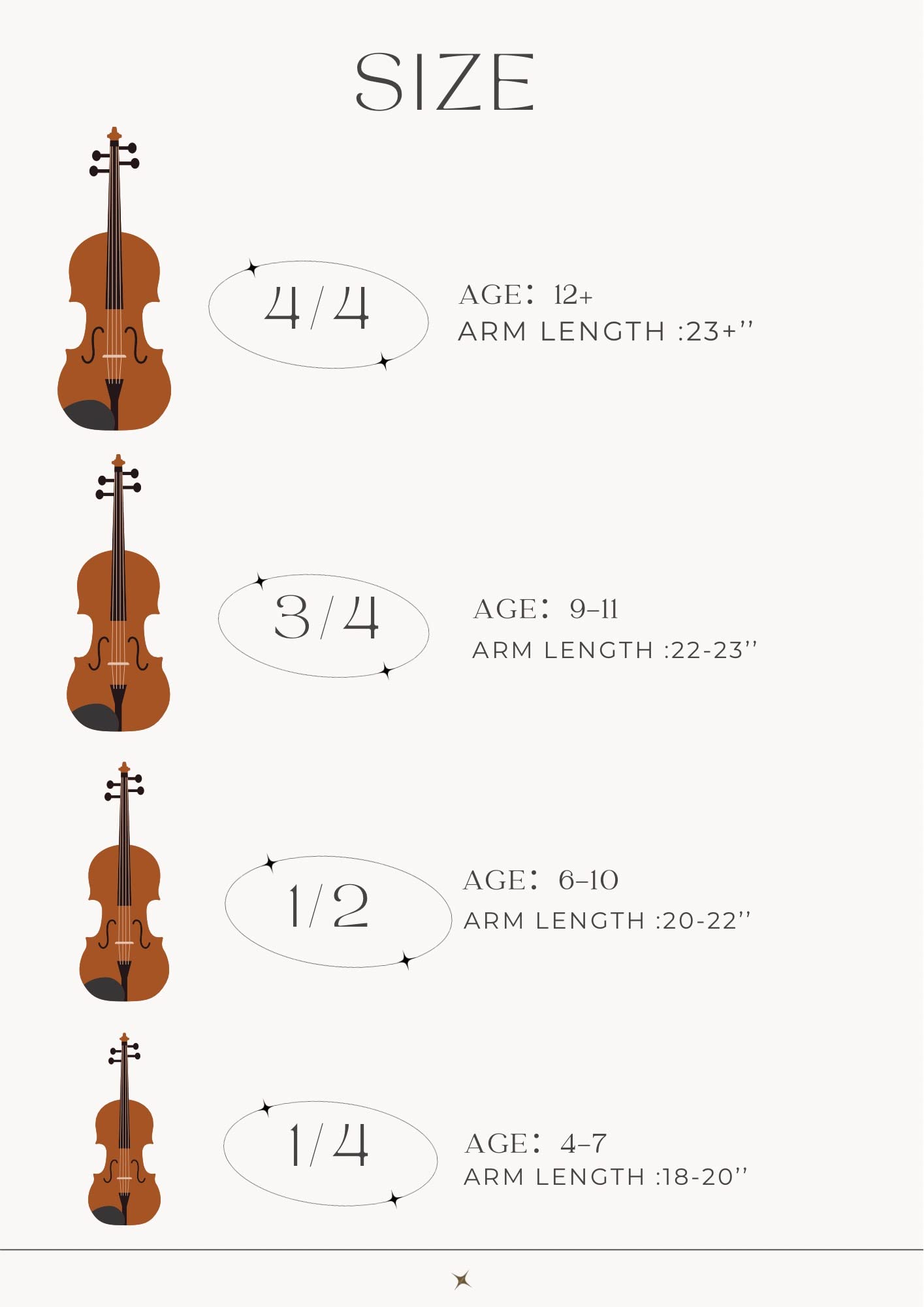 Carlo Robelli CR-209 Student Violin Outfit 3/4