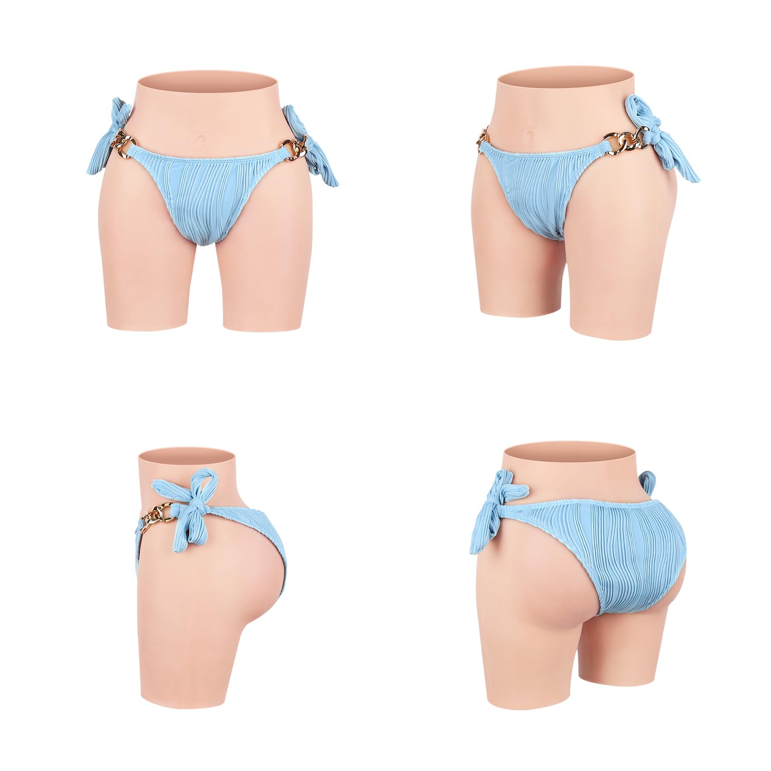 KUMIHO] 八世代 シリコンパンツ 本物入口 ヒップアップ 女装 パンツ