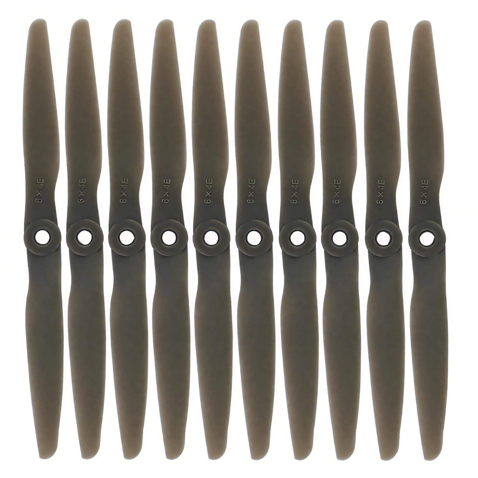 CESFONJER10 Pcs APC Composite Propeller 6x4 E, RC Airplane Remote Control Aircraft Motor Efficient Blade 6040 Propeller