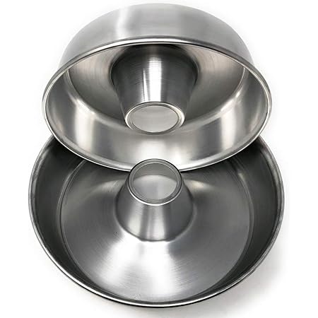 Stampo Per Ciambelle In Alluminio - Confezione Da 2, Misure 20x20x6cm, Per Forno - Foto 7