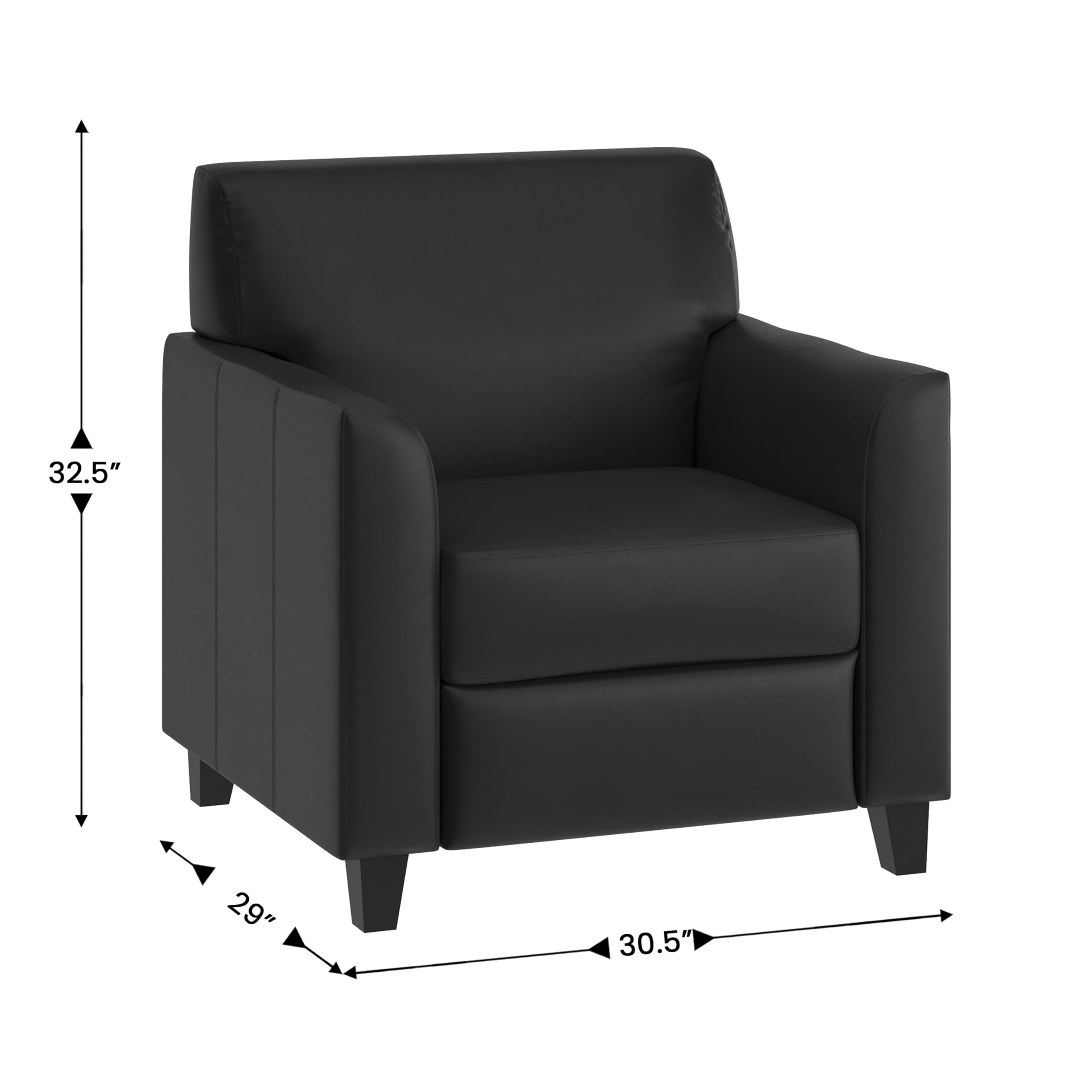 Amazon.com: Flash Furniture Hercules Diplomat Series LeatherSoft