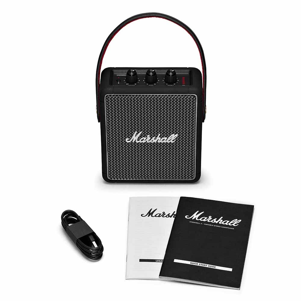 Marshall STOCKWELLⅡ Bluetoothスピーカー 黒色 新品 Amazon.com: Marshall Stockwell II Portable Bluetooth Speaker