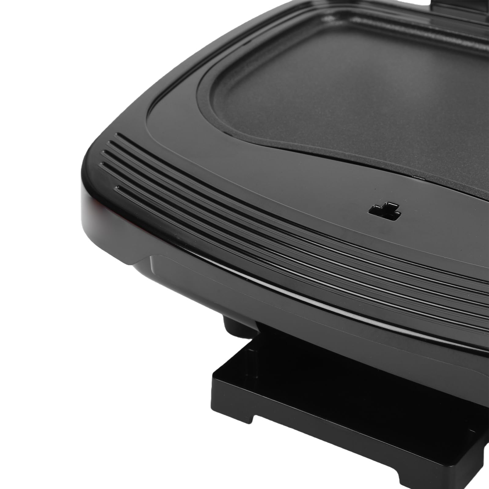 Haofy Griglia Elettrica Per Hamburger Maker 1000W Doppio Strato Antiaderente con Filtro Antiodore - Pressa Per Hamburger Cuoce 2 Contemporaneamente Per Appartamenti Colazione Facile da Pulire (Spina