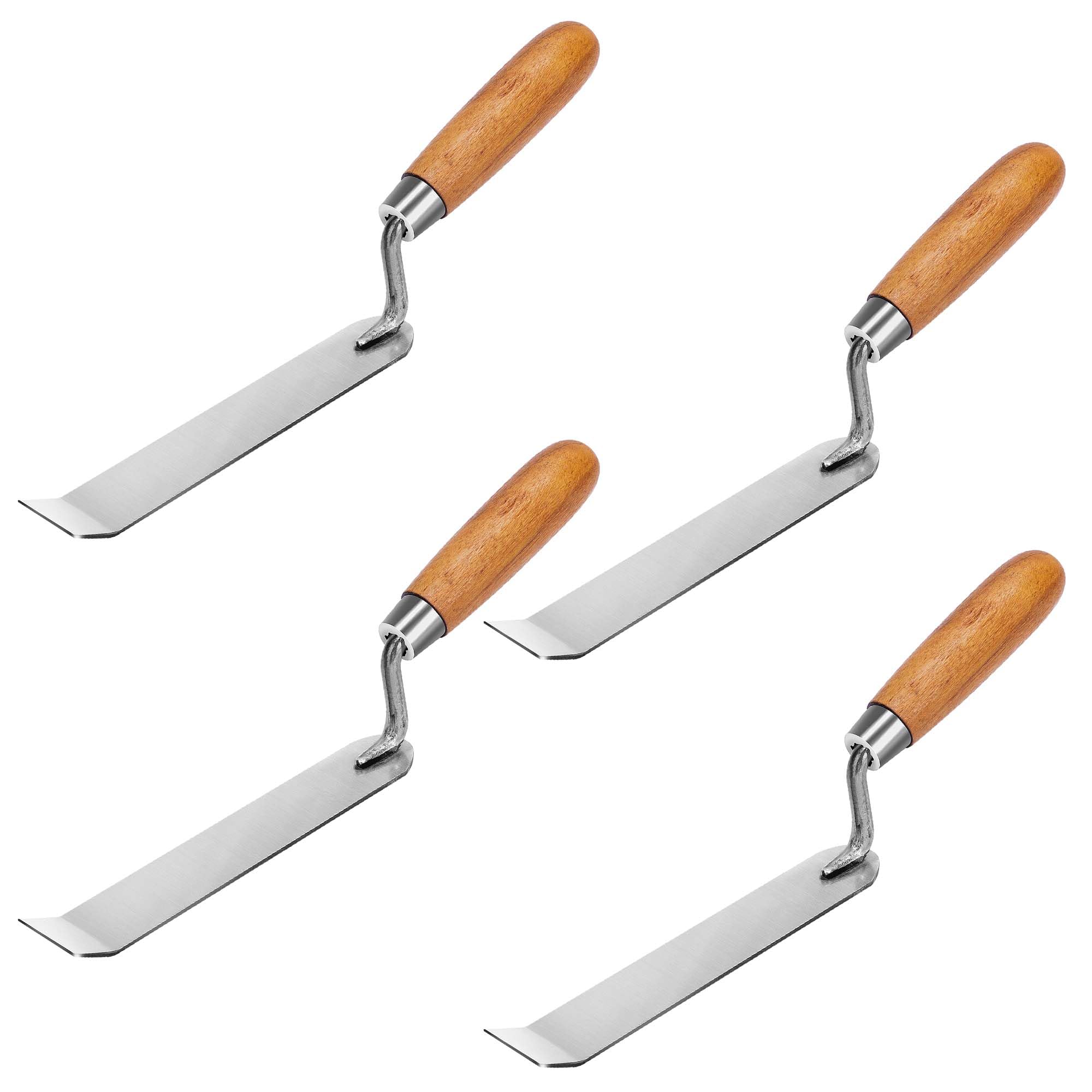 RunNico 4 Pcs Baseball Dig Out Tools, Sturdy Anchor Clean Out Tool, Portable Base Digging Accessories for Outdoor Baseball and Softball Field Training Playing and Cleaning