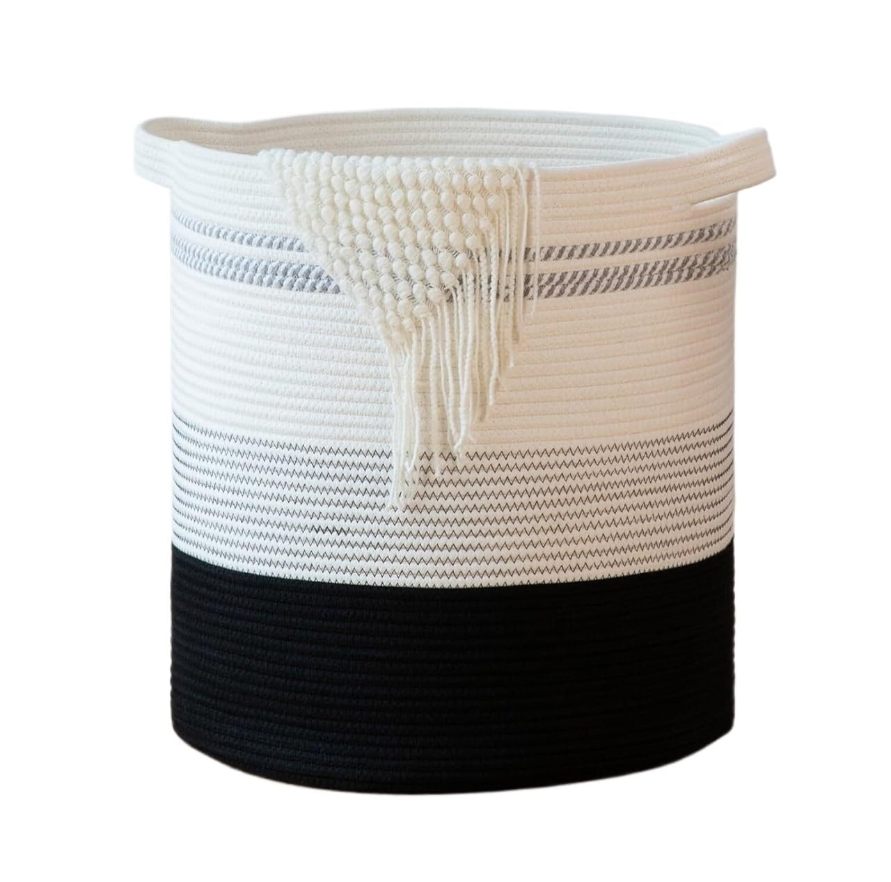 Kosz na Bieliznę Kosz na Pranie Kosze Na Pranie 58L Tkany Kosz Na Pranie Kosz Z Uchwytami Kosz Na Ubrania Do Salonu Pojemnik na Pranie Skrzynia na Pranie (Color : B, Size : 40 * 46cm)