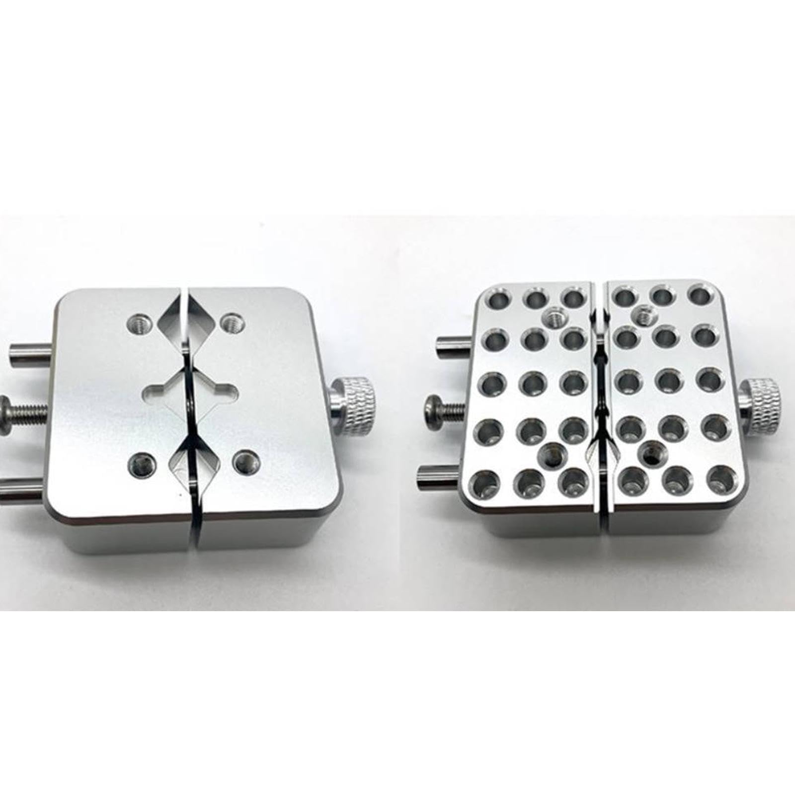 Mini Tornillo de Banco, Tornillo de Banco de Mesa Plano, Herramienta Compacta para Tallar Joyas, Portátil, Mordaza Ajustable, Mini Tornillo de