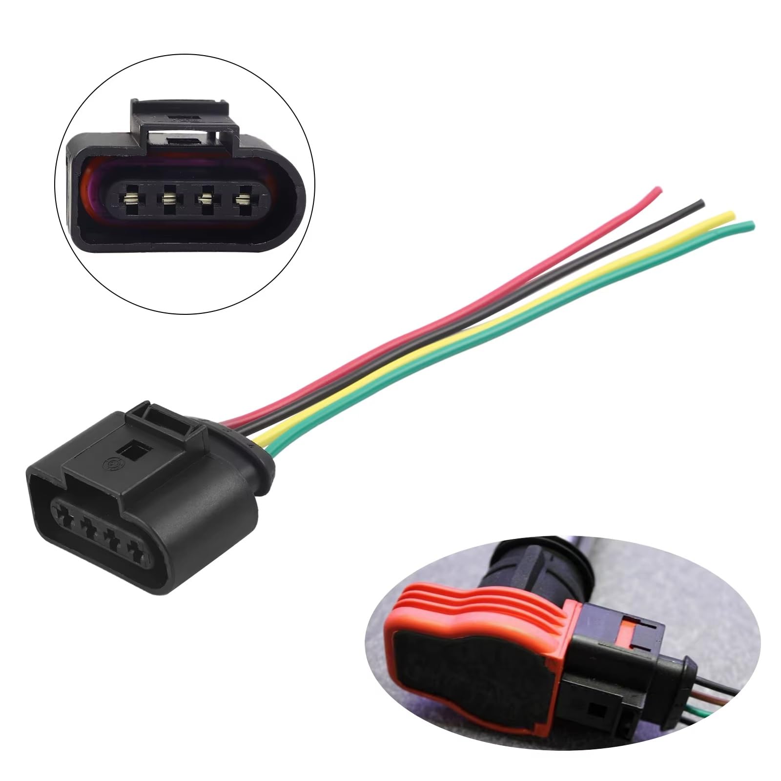 Zündspulenstecker-Kabelbaum für TT 2008 2009, S4 4.2L 3.0T 2004-2016 und S5 3.0T 4.2L 2008-2016, Zündspulenstecker 1J0973724